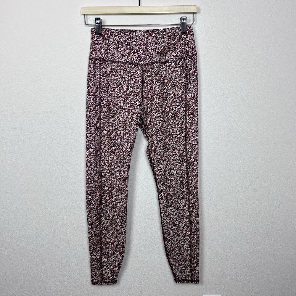 Madewell Leggings Womens Medium Ditsy Floral Athletic Workout Yoga Activewear